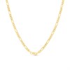 9ct Gold 3.2mm Wide Figaro 24in Necklace - R9117 Alternative Image