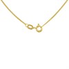 9ct Gold 1mm Wide Diamond Cut Curb Chain - 18in - R9439 Alternative Image