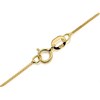 9ct Gold 0.5mm Wide Fine Venetian Solid Box Chain - 22in - R9465 Alternative Image