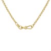 9ct Gold Belcher T-Bar Necklace - R9544 Alternative Image