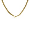 9ct Two Colour Gold Diamond Cut Graduated Chain - 17in - R9546 Alternative Image