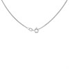 9ct White Gold 1mm Wide Curb Chain - 18in - R9624 Alternative Image