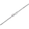 9ct White Gold 1.3mm Wide Diamond Cut Solid Singapore Chain - 16in - R9750 Alternative Image