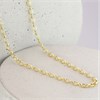 9ct Gold Diamond Cut 18in Oval Belcher Chain - R9839 Alternative Image