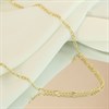 Bonded Silver And 9ct Gold Figaro Necklace - R9926 Alternative Image