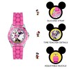 Minnie Mouse MN1157 Pink Rubber Strap Watch - W01177 Alternative Image