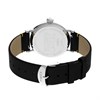 Timex TW2V60400 Peanuts Snoopy Black Leather Strap Watch - W04216 Alternative Image