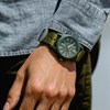 Timex TW2V96000 Trend Indiglo Green Recycled Fabric Strap Watch - W04220 Alternative Image
