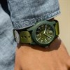 Timex TW2V96000 Trend Indiglo Green Recycled Fabric Strap Watch - W04220 Alternative Image