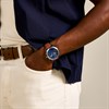 Fossil FS5151 Grant Chronograph Tan Leather Strap Watch - W0799 Alternative Image