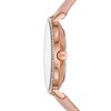 Michael Kors MK2803 Pink Leather Strap Watch - W08122 Alternative Image