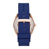 Michael Kors MK7140 Rose Tone Blue silicone Strap Watch - W08135 Alternative Image