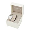 Michael Kors MK1041 Two Tone Watch, Bracelet And Stud Earring Set - W08148 Alternative Image