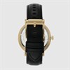 Michael Kors MK8737 Irving Gold Plated Black Leather Strap Watch - W08152 Alternative Image