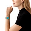 Michael Kors MK7460 Gold Tone Blue Dial Bracelet Watch - W08199 Alternative Image