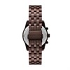 Michael Kors MK7559 Mini Bryant Chronograph Brown IP Bracelet Watch - W08233 Alternative Image