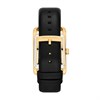 Michael Kors MKO1027 Petite Monroe Black Leather Strap Watch - W08235 Alternative Image