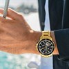 Bulova Marine Star 97A174 Automatic Gold Tone Bracelet Watch - W09296 Alternative Image