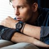 Bulova 98B380 Maquina Chronograph Blue Silicone Strap Watch - W09365 Alternative Image