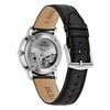 Bulova 96B441 Hudson Automatic Black Leather Strap Watch - W09400 Alternative Image