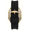 Fossil FS5981 Inscription Gold Plated Black Silicone Strap Watch - W10311 Alternative Image