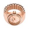 Fossil ES5320 Rose Tone Stone Set Ring Watch - W10409 Alternative Image