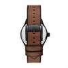Fossil BQ2796 Easton Black IP Brown Leather Strap Watch - W10431 Alternative Image