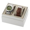 Fossil BQ2795SET Privateer SS Green Dial Bracelet Watch And Strap Set - W10445 Alternative Image