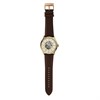 Fossil BQ2382 Flynn Automatic Brown Leather Strap Watch - W10465 Alternative Image