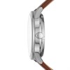 Fossil BQ2386 Flynn Automatic Tan Leather Strap Watch - W10466 Alternative Image