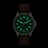 Fossil FS6147 Garrett Brown Leather Strap Watch - W10518 Alternative Image