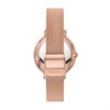 Fossil ES4628 Jacqueline Rose Gold Tone Mesh Bracelet Watch - W10523 Alternative Image