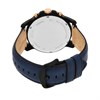 Fossil FS5061 Grant Chronograph Grey IP Blue Leather Strap Watch - W10537 Alternative Image