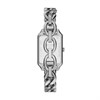Fossil ES5477 Raquel Stainless Steel Rectangular Case Chain Bracelet Watch - W10538 Alternative Image