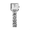 Fossil ES5477 Raquel Stainless Steel Rectangular Case Chain Bracelet Watch - W10538 Alternative Image