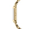 Fossil ES5478 Raquel Gold Tone Rectangular Case Chain Bracelet Watch - W10539 Alternative Image