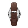 Fossil FS4813 Grant Chronograph Brown Leather Strap Watch - W1095 Alternative Image