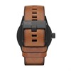Diesel DZ1764 Rasp Black IP Tan Leather Strap Watch - W11139 Alternative Image
