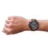 Diesel DZ4569 Griffed Brown Leather Strap Watch - W11206 Alternative Image