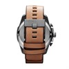 Diesel DZ4280 Mega Chief Chronograph Brown Leather Strap Watch - W11324 Alternative Image