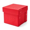 Diesel DZ1989 Framed Red Silicone Strap Watch - W11348 Alternative Image