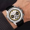 Rotary RGS10094/27 Pilot Chronograph Black Leather Strap - W13351 Alternative Image