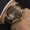 Spirit SP1027 Automatic Brown Leather Strap Watch - W27216 Alternative Image