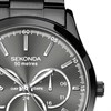 Sekonda 1505 Class 60 Black Ion Plated Multi Dial Bracelet Watch - W31136 Alternative Image