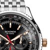 Sekonda 30038 Stainless Steel Black Dial Bracelet Watch - W31301 Alternative Image