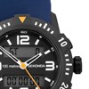 Sekonda 30055 Black IP Blue Silicone Strap Watch - W31378 Alternative Image