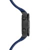 Sekonda 30055 Black IP Blue Silicone Strap Watch - W31378 Alternative Image