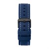 Sekonda 30055 Black IP Blue Silicone Strap Watch - W31378 Alternative Image