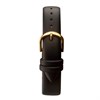 Sekonda 3136 Gold Plated Black Strap Watch - W31383 Alternative Image