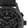 Sekonda 30113 Black IP Black Strap Watch - W31385 Alternative Image
